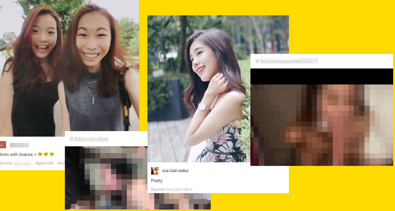 Singaporeans on Tumblr Are Turning Instagram Girls Into Pornstars photo